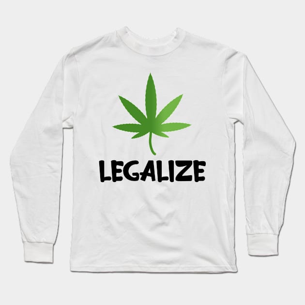 Legalize Long Sleeve T-Shirt by SrboShop